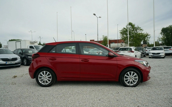 Hyundai i20 cena 45700 przebieg: 57331, rok produkcji 2018 z Działdowo małe 466